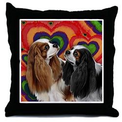 CafePress – CAVALIER KING CHARLES SPANIEL DOGS – Decor Throw Pillow (18″x18″)